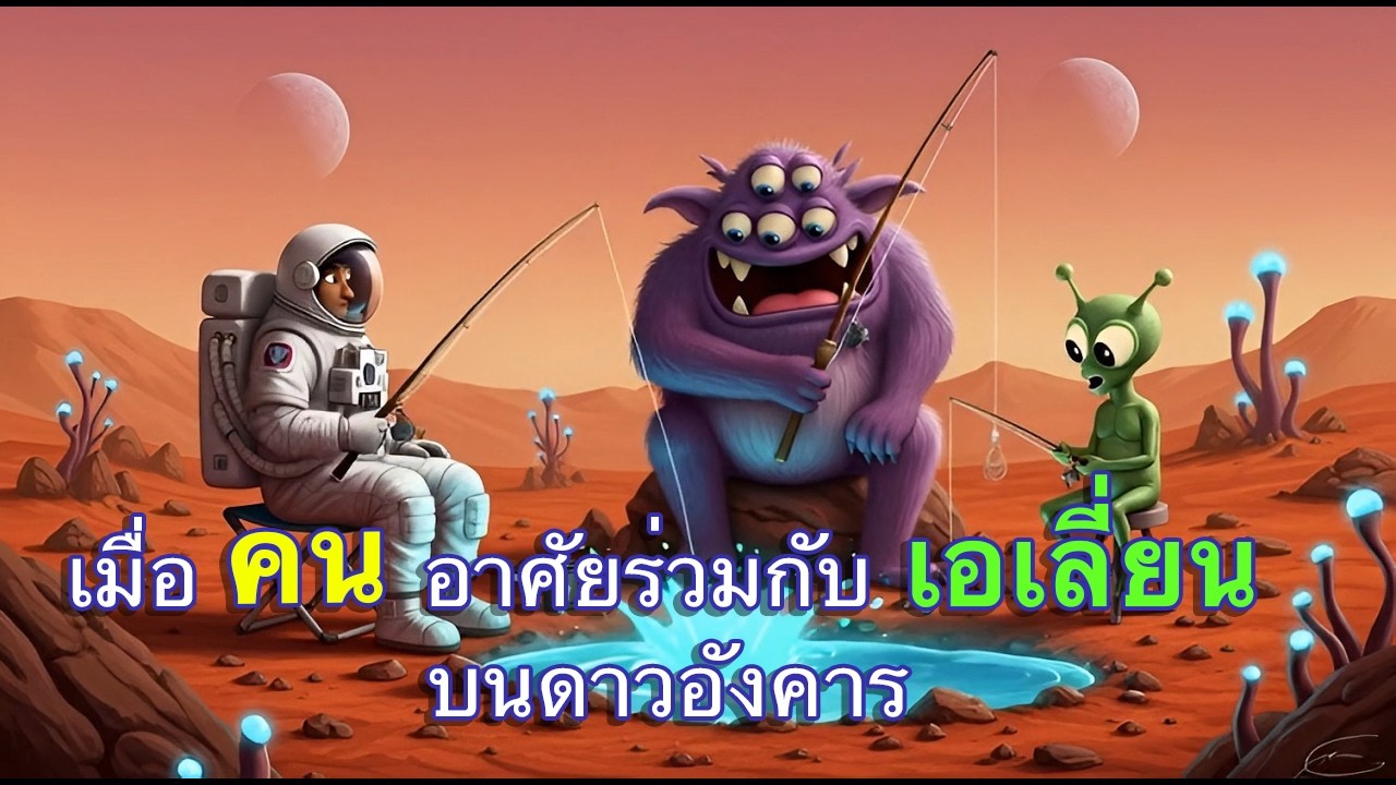 AI Video ep.31 เปลี่ยนบรรยากาศเป็นดาวอังคารดูบ้างซิ