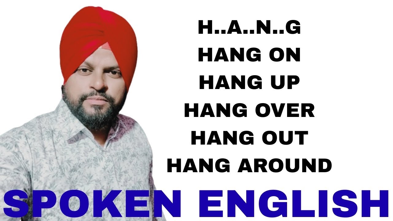 HANG 🤙 different uses..spoken english ✨ by SARJEET SIR ❣️#viral #motivation #english #englishgrammar