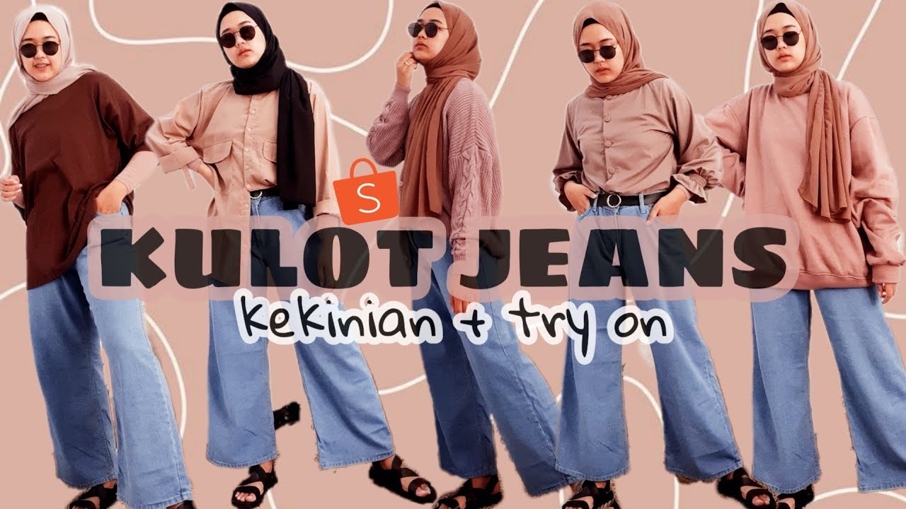 HAUL KULOT JEANS KEKINIAN ALA SELEBGRAM + TRY ON