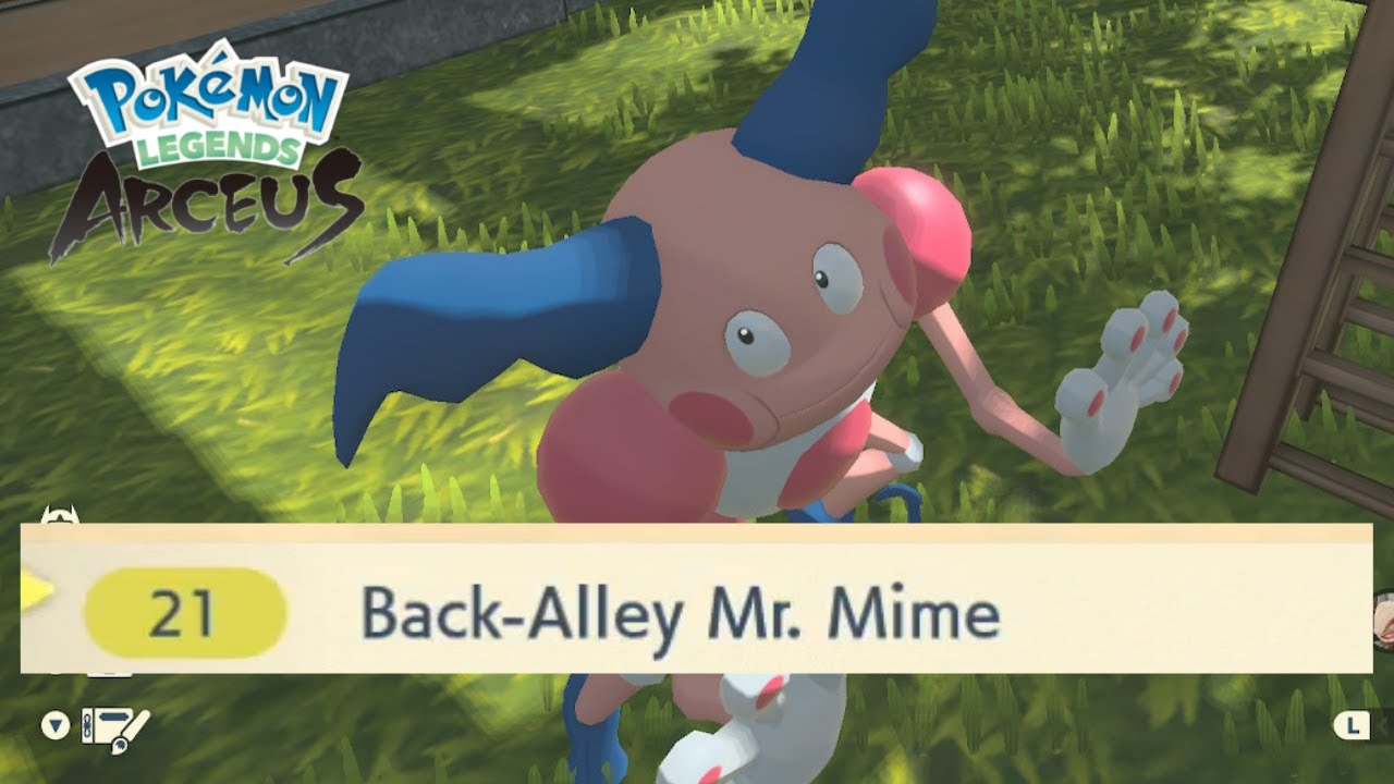 Request 21 Back-Alley Mr. Mime - Pok&eacute;mon Legends Arceus