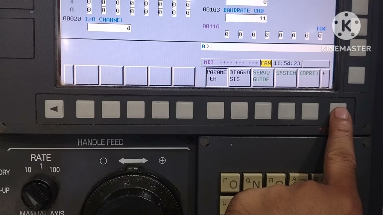 fanuc cnc Fan blinking alarm /message.