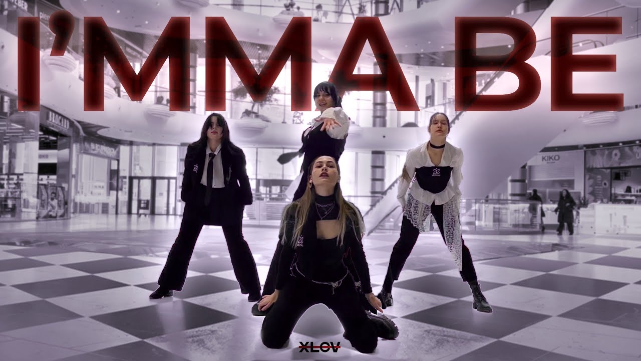 [KPOP IN PUBLIC] XLOV 엑스러브 'I’mma Be' | 커버댄스 DANCE COVER | AERIAL FROM UKRAINE