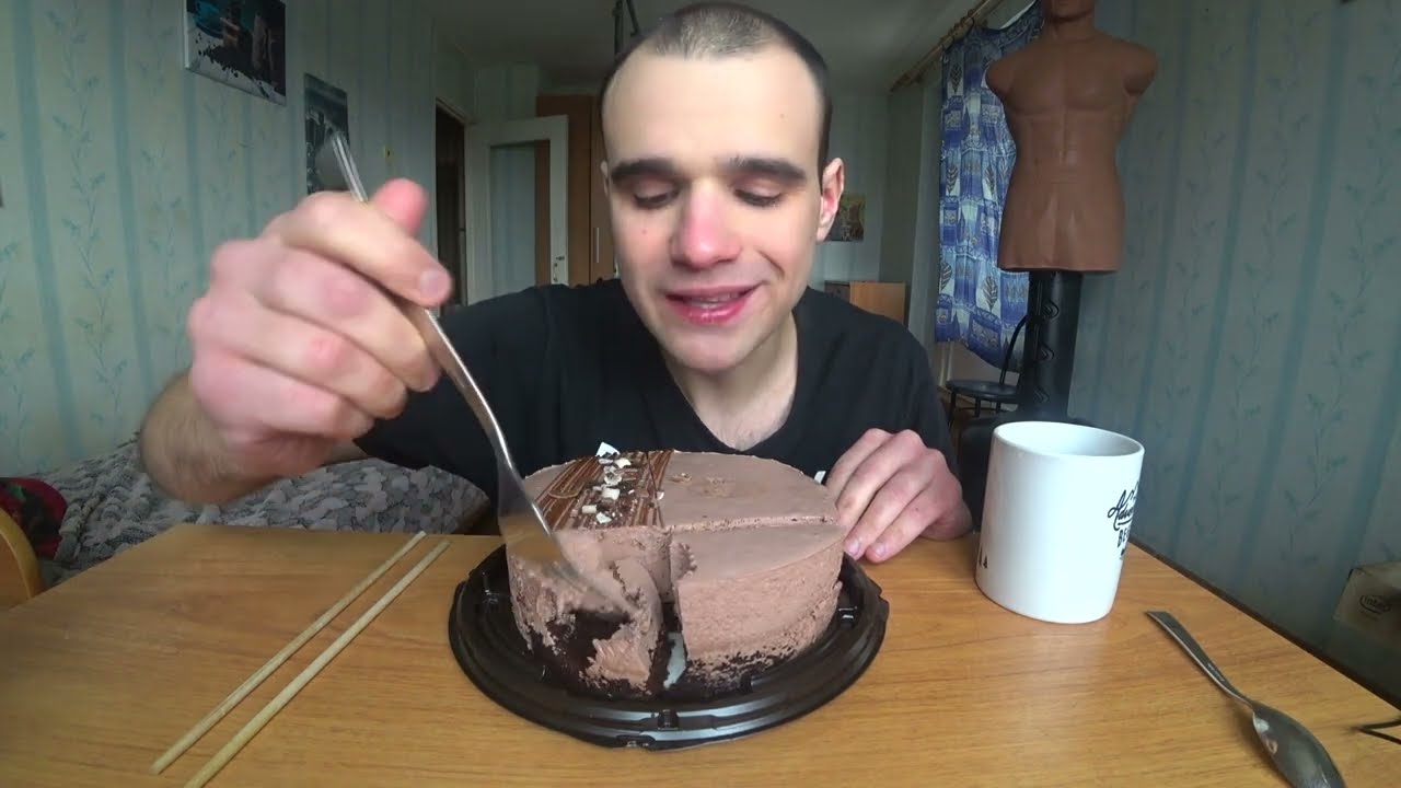 МУКБАНГ АСМР ТОРТ 