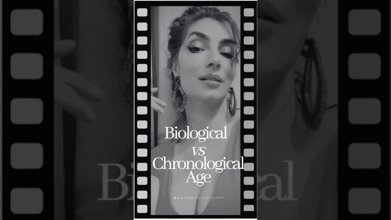 Beauty from Within: Chronological Age vs. Biological Age 💖 #beautyfromwithin #aginggorgeously