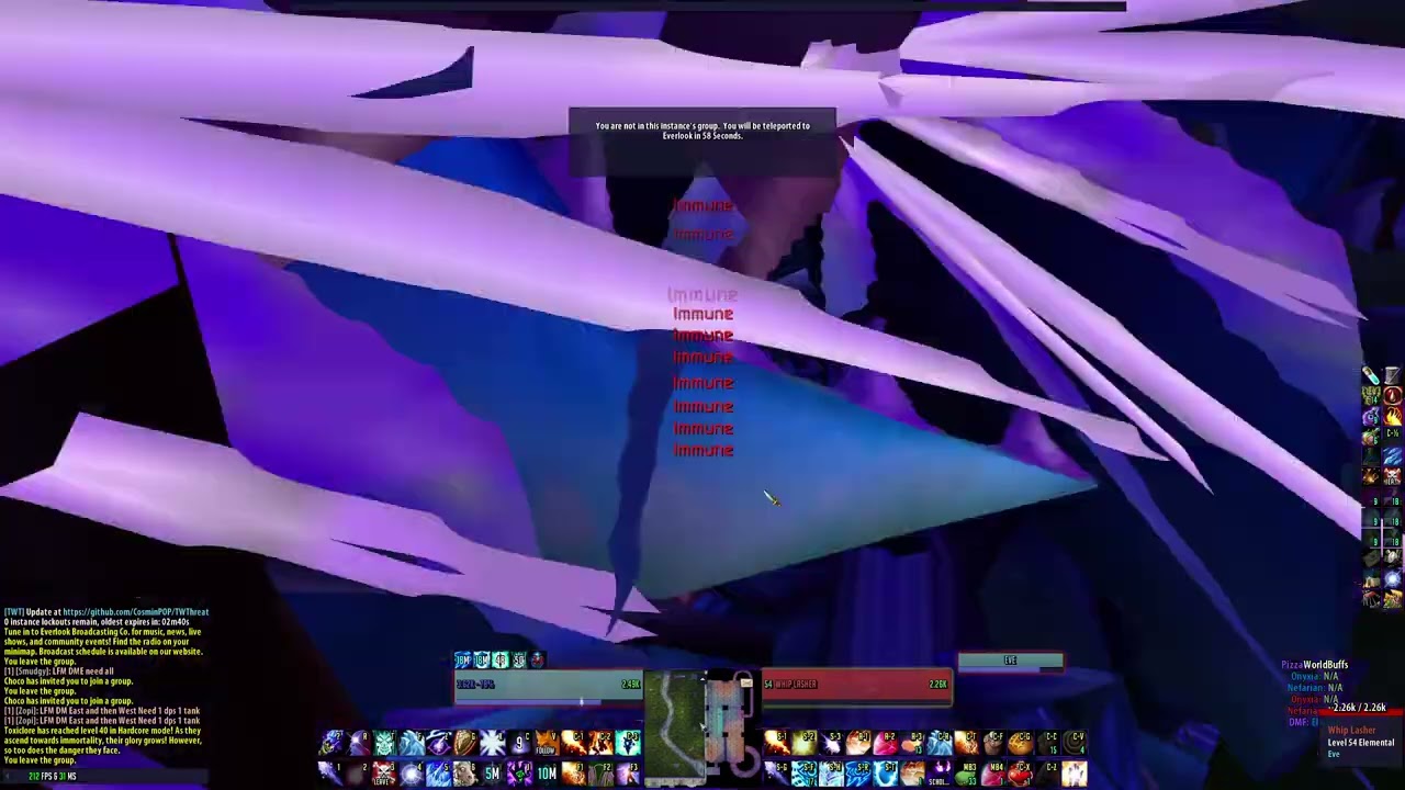 lvl 45-60 boosting dire maul