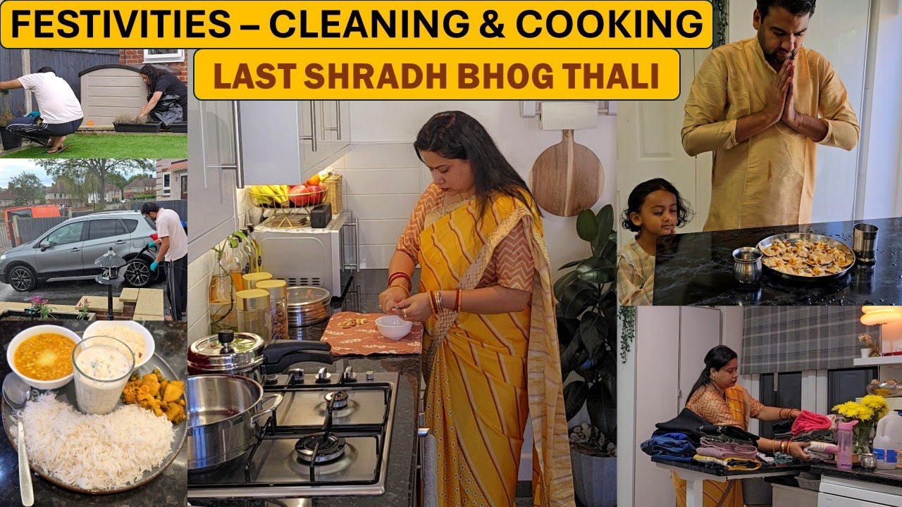 Last Shradh Tarpan & Navratri Preps | Festival Cleaning & Cooking | ETOOLAB W8 Pressure washer