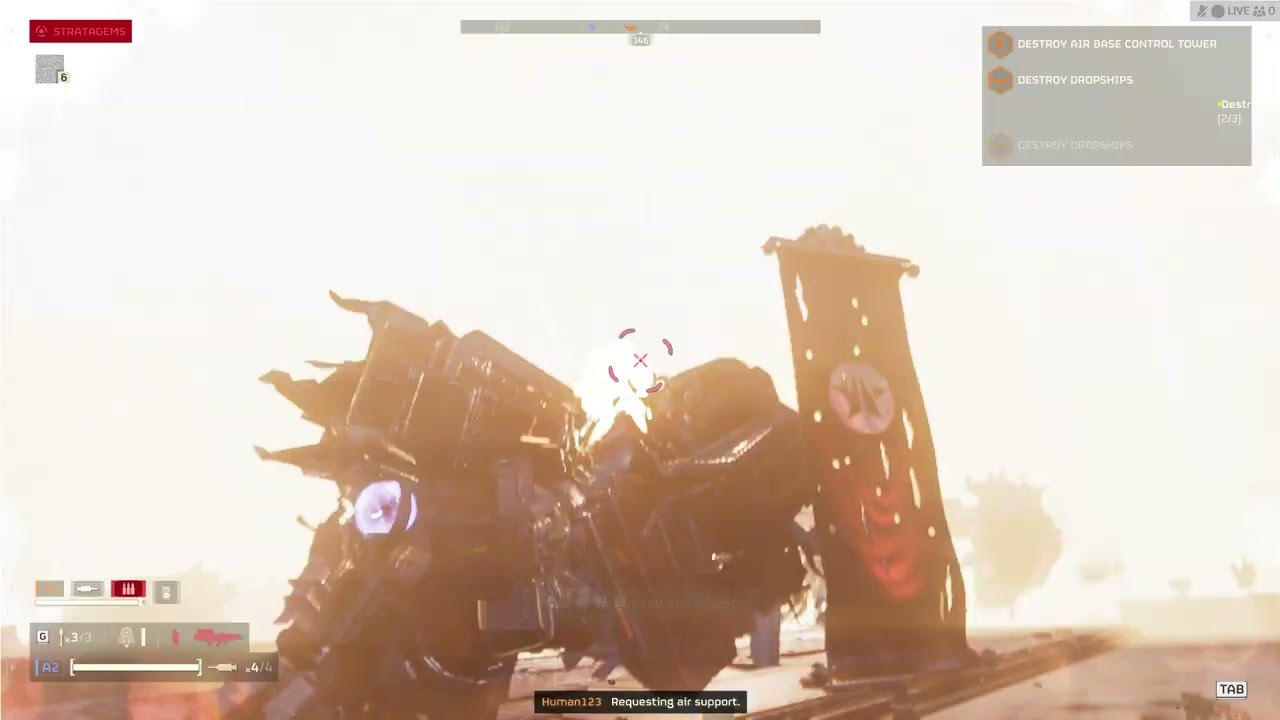 Playing Helldivers 2 with a friend