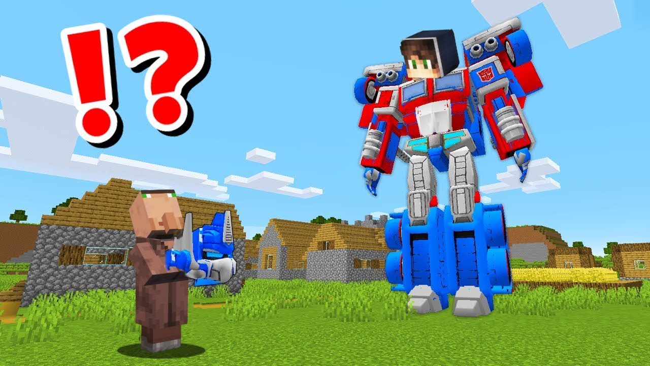 Postao Sam Transformers Na 24 Sata u Minecraftu