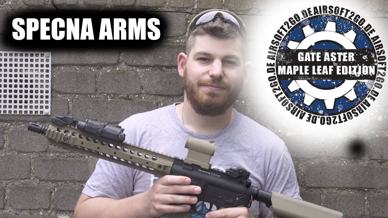Specna Arms GATE ASTER & MAPLE LEAF EDITION bei Airsoft2Go (TUNING!)