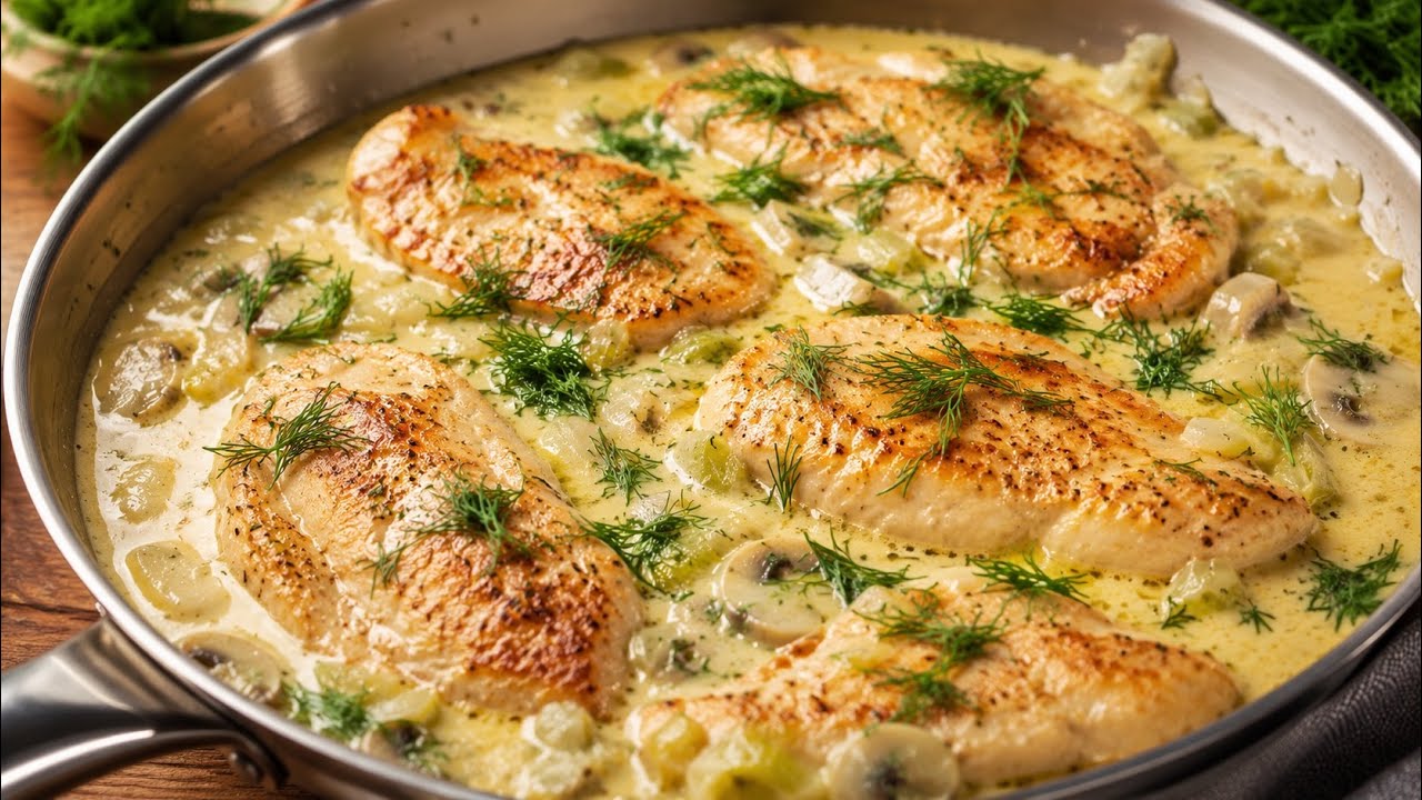 It’s so delicious, an incredible chicken recipe. A simple and tasty recipe for a big family.