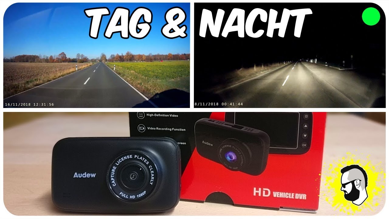 Dashcam Test: bestes Full HD für unter 50 EUR (Nachtsicht TOP)