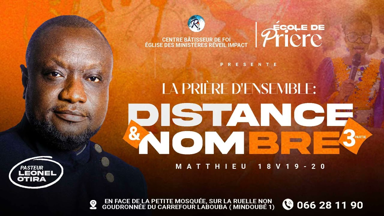 LA PRIÈRE D'ENSEMBLE (3): DISTANCE ET NOMBRE