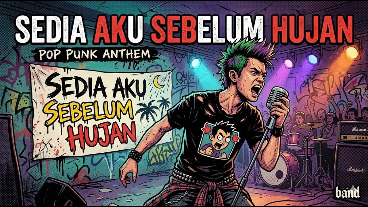 Sedia Aku Sebelum Hujan - Idgitaf (Pop Punk Cover)