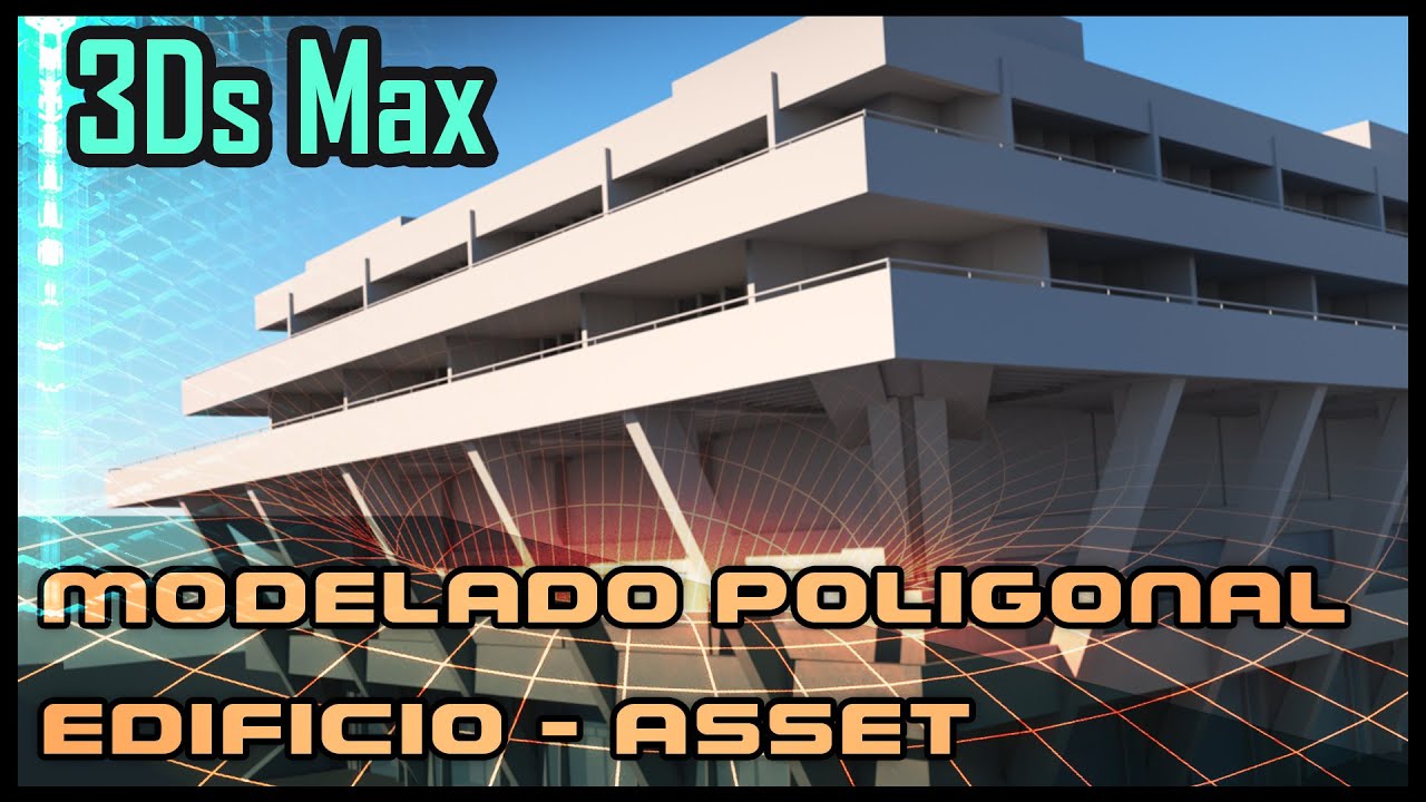 Como modelar un edificio -  3dsmax