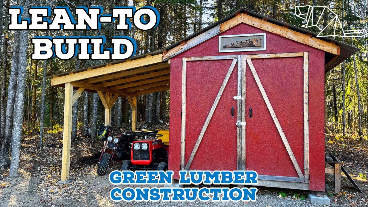 BUILDING A LEAN-TO [WORKSHOP EXPANSION]