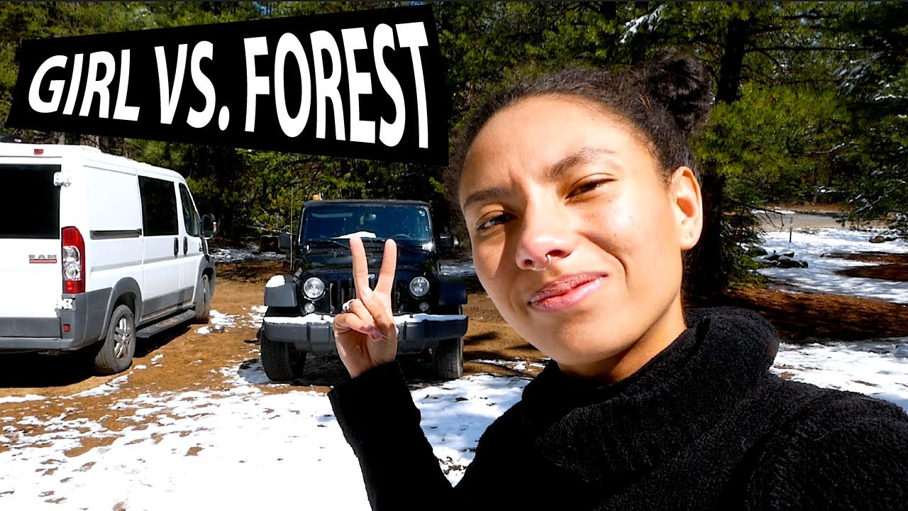 Car Camping in the Mountains & A Surprise Spring Snow ❄️