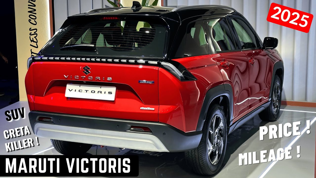 2025 Maruti Suzuki Victoris Premium SUV - Panoramic Sunroof, New Interiors, Features | Victoris 2025