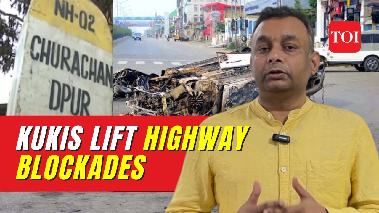 Manipur violence: Kuki groups remove blockade temporarily along national highway 2