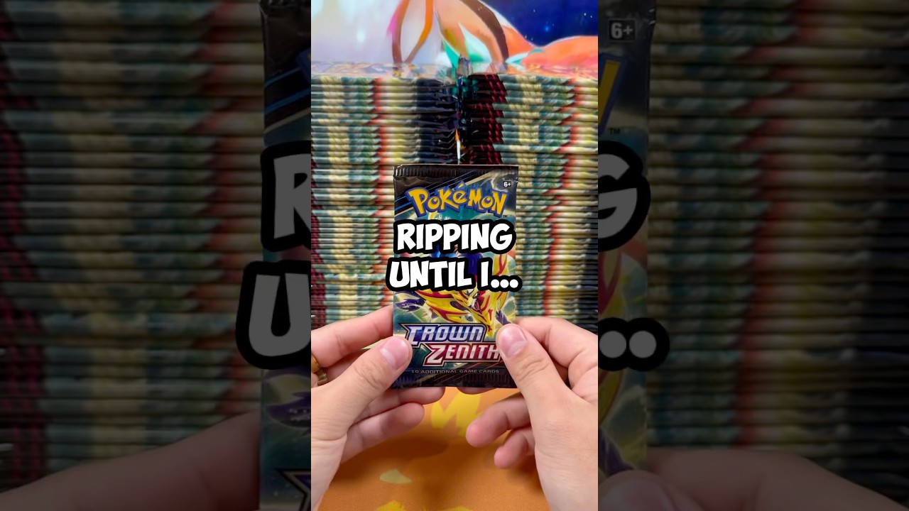 Ripping Until I&hellip; Episode 32 | Crown Zenith #pokemon #pokemoncards