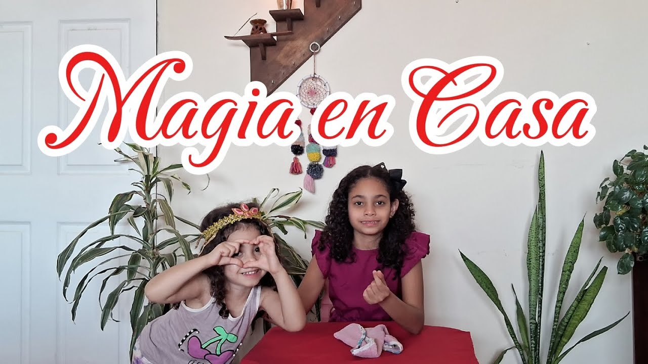 Sorpréndete con Eva y sus trucos de magia sencilla 🧙🏼🧞‍♀️🔮