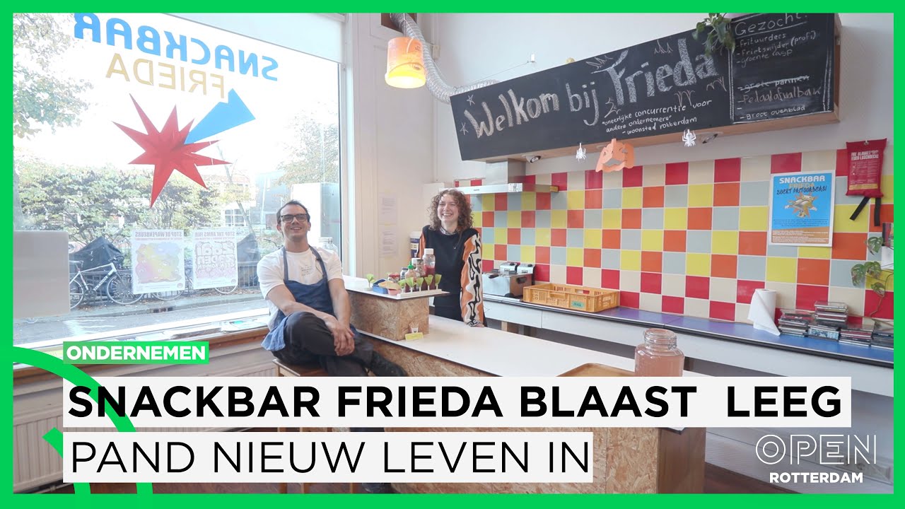 Snackbar Frieda: hoe een leegstaand pand weer tot leven komt | ONDERNEMEN