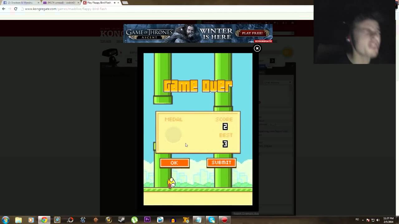 Flappy Bird CEL MAI ENERVANT JOC DIN LUME