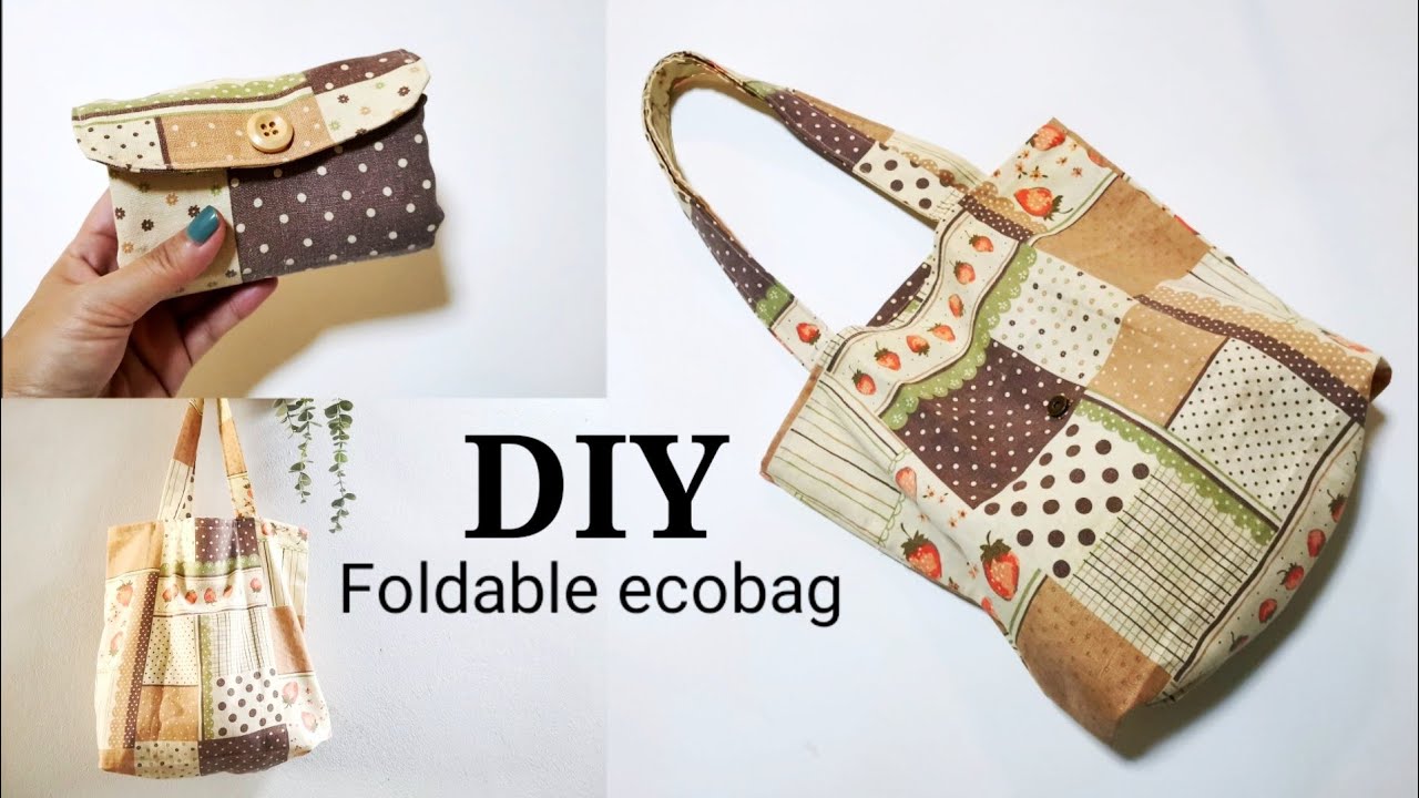 Diy Foldable Ecobag (ep 72)