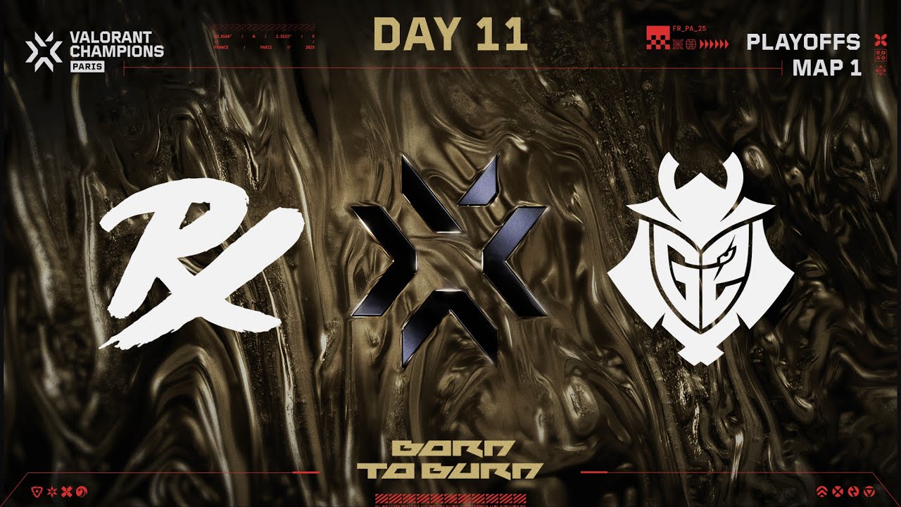 PRX vs. G2 — VALORANT Champions Paris — Playoffs Stage — Map 01