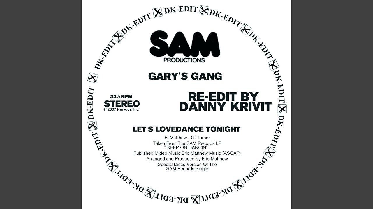 Let's Lovedance Tonight - Danny Krivit Re-edit (Dk Re-Edit)