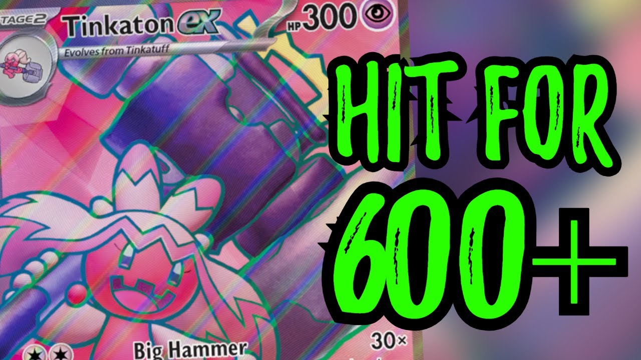 Tinkaton ex OBLITERATES Your Opponents Pokemon TCG Live