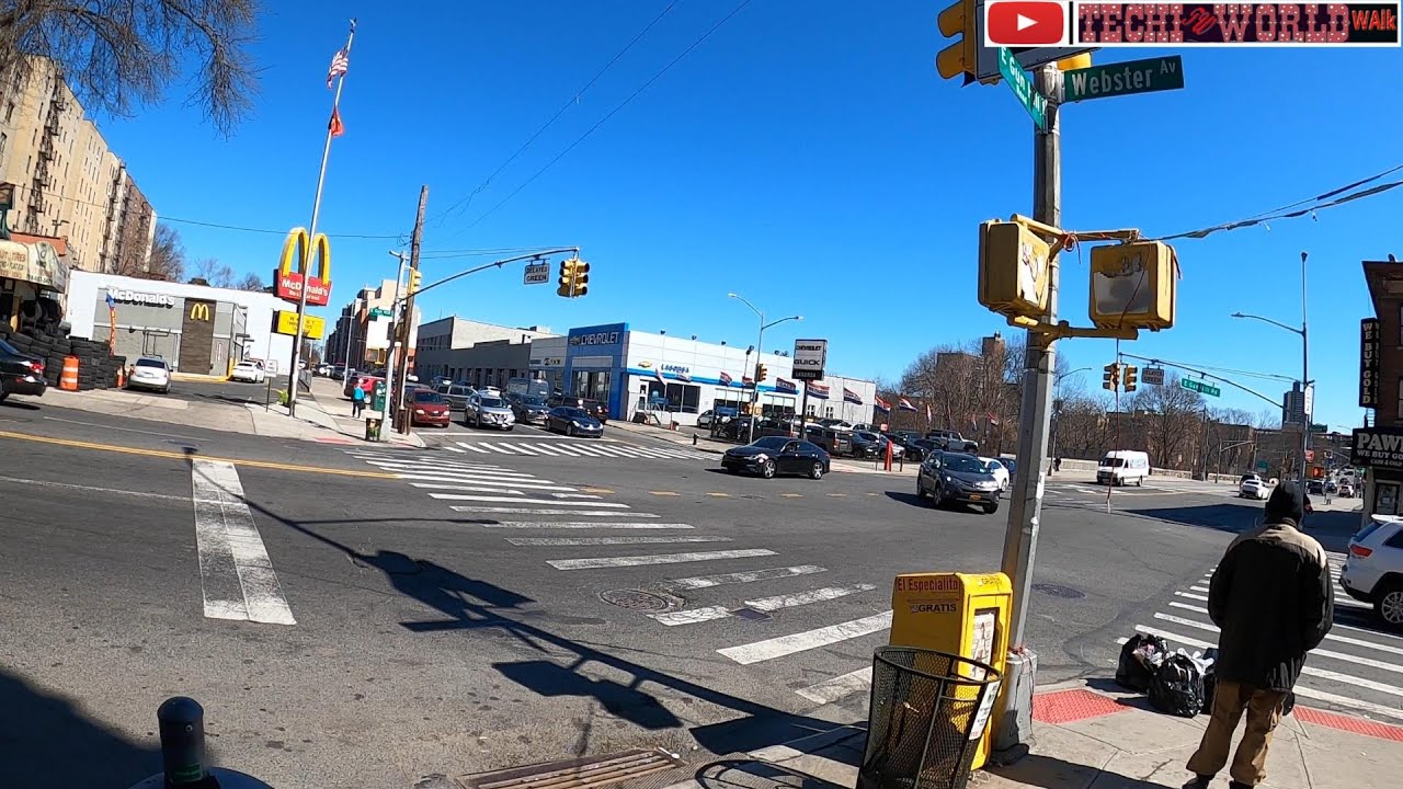 Bronx Walk NYC  - Decatur Ave, Perry Ave, Bronx Blvd & More, March 15, 2021