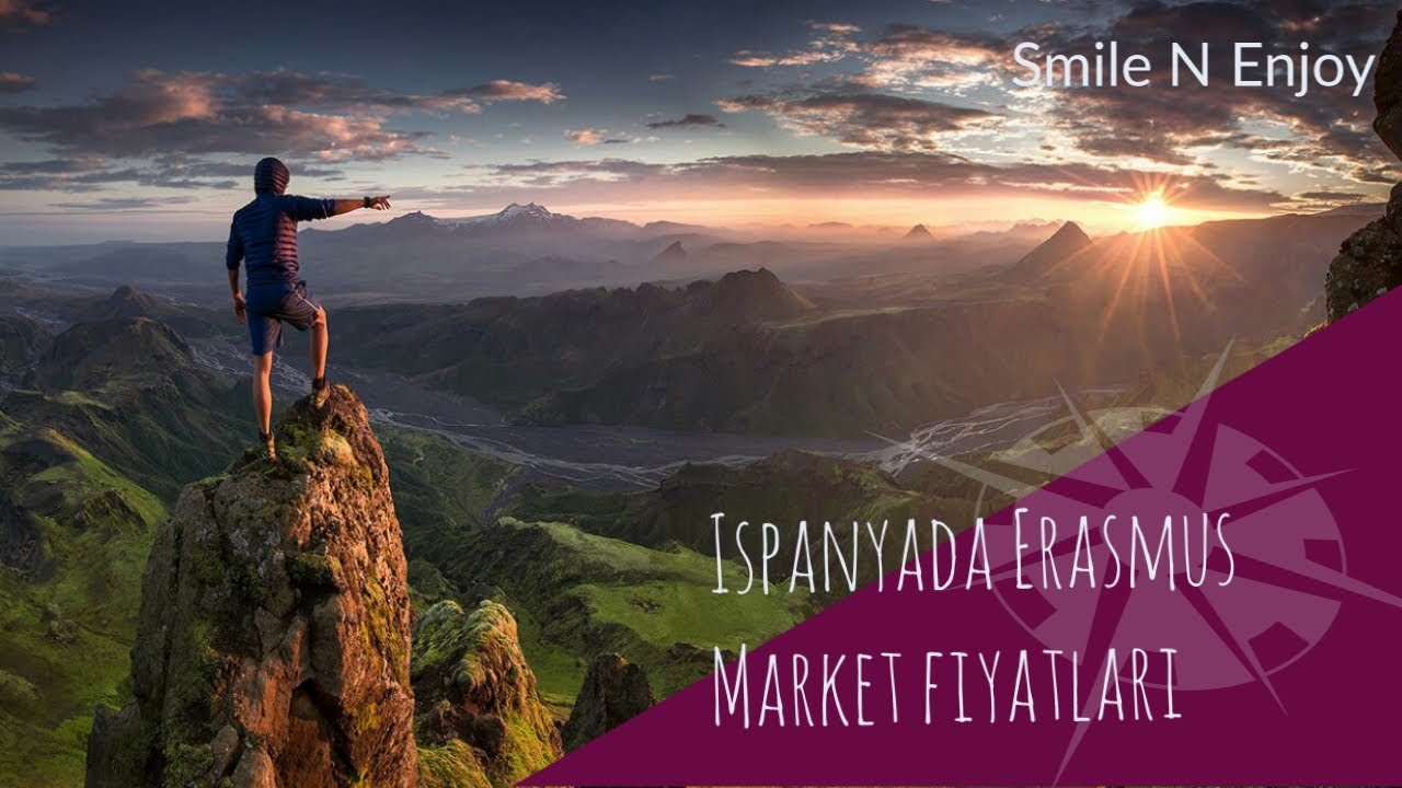 Vlogda Tecr&uuml;bELENDİK/İspanyada Erasmus-Market Fiyatları-Paspas Attık