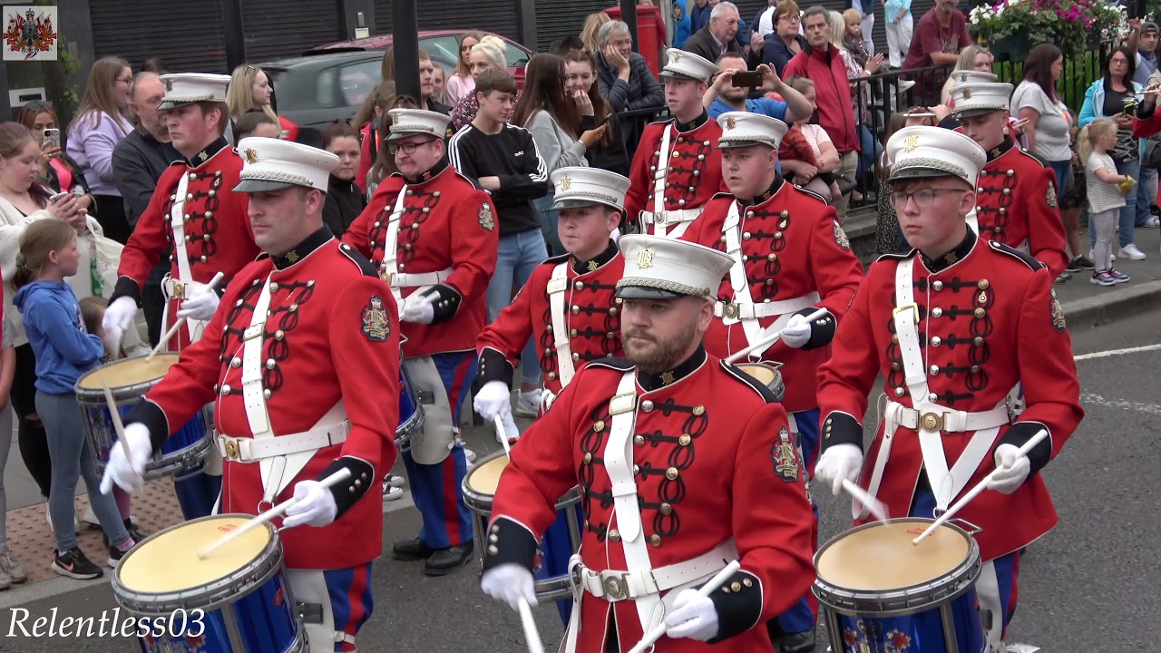 Drumderg Loyalists (Full Clip 4K) @ N.I. Centenary Parade ~ Lurgan 03/07/21