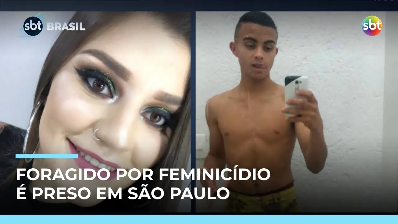 Foragido acusado de feminicídio contra arquiteta é preso na zona sul de São Paulo | #SBTBrasil