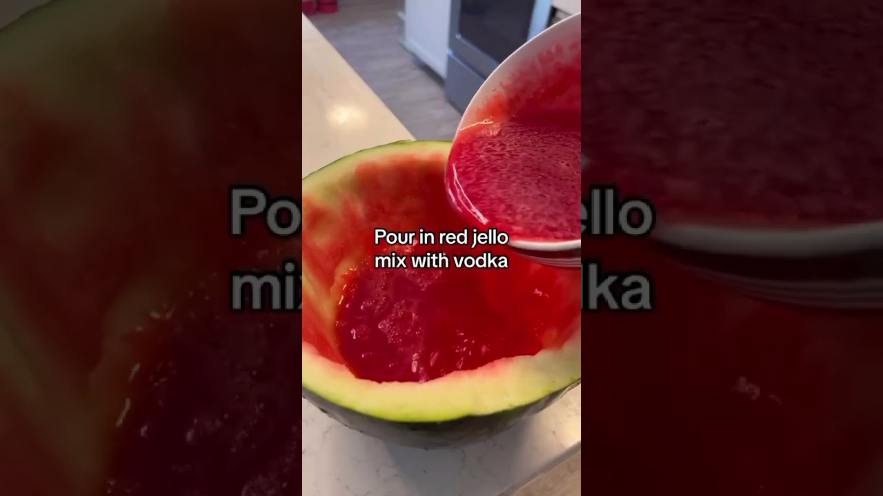 Rainbow Watermelon Jello Shots