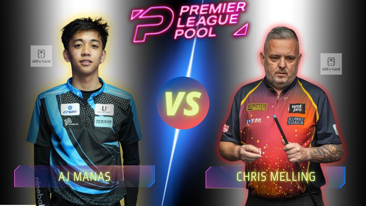 𝐀𝐉 𝐌𝐀𝐍𝐀𝐒 𝐕𝐒 𝐂𝐇𝐑𝐈𝐒 𝐌𝐄𝐋𝐋𝐈𝐍𝐆 | 𝐃𝐀𝐘𝟐 | 𝟐𝟎𝟐𝟔 𝐏𝐑𝐄𝐌𝐈𝐄𝐑 𝐋𝐄𝐀𝐆𝐔𝐄 𝐏𝐎𝐎𝐋 #billiards #ajmanas #plp #9ballpool