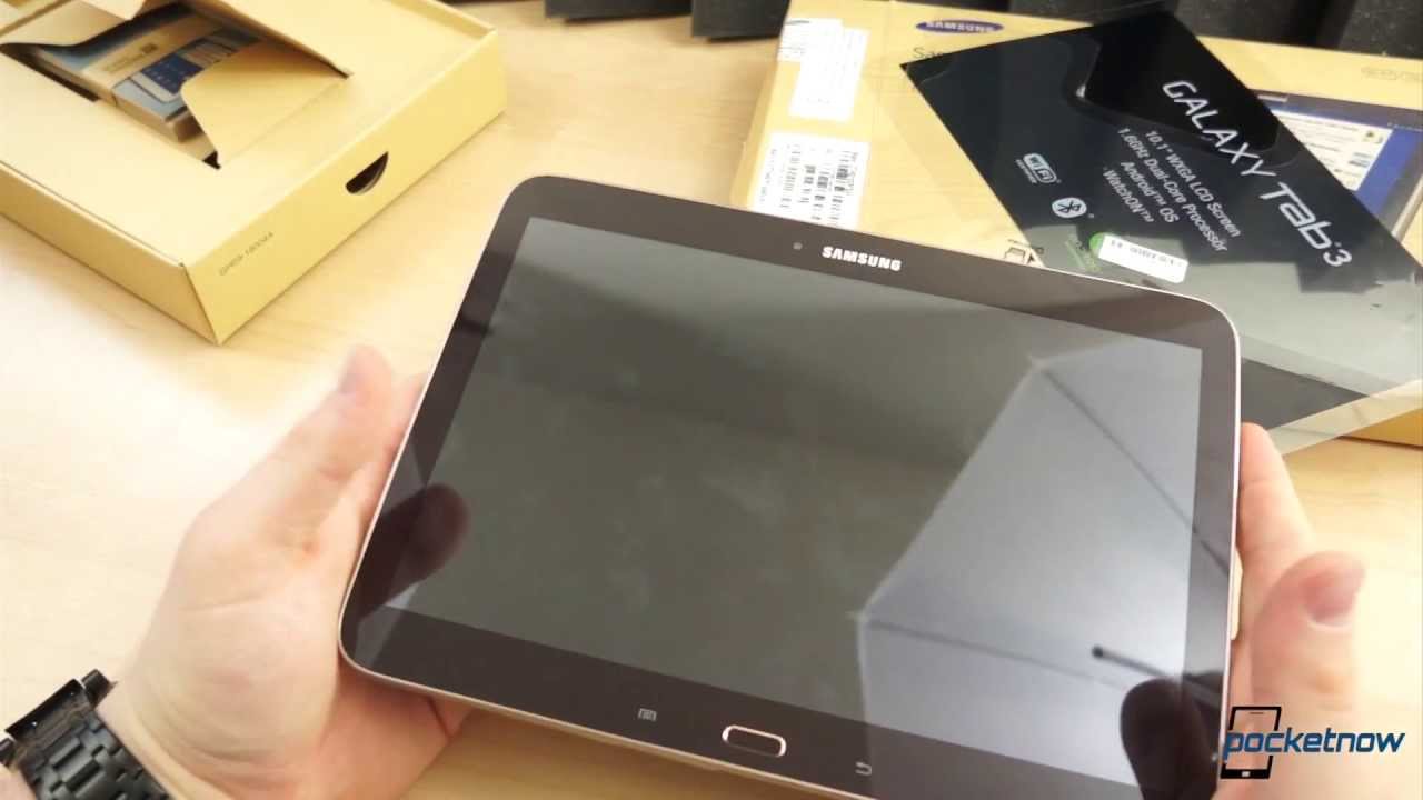 Galaxy Tab 3 10.1 unboxing | Pocketnow