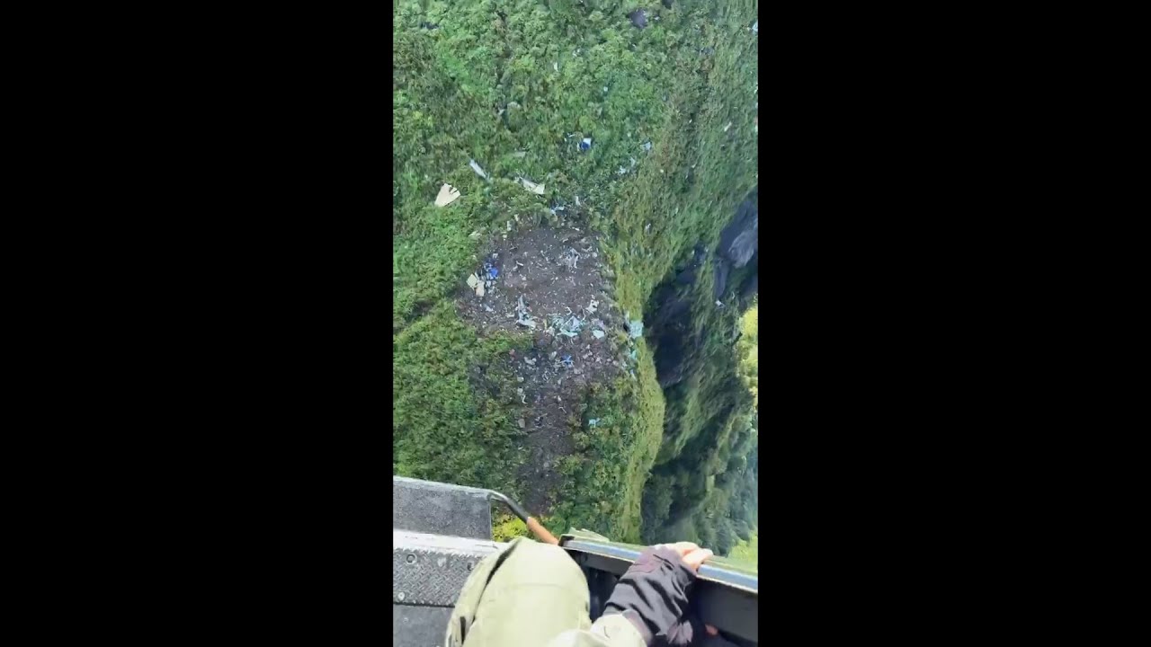 2026 Indonesia Air Transport ATR 42 Crash Aftermath footage