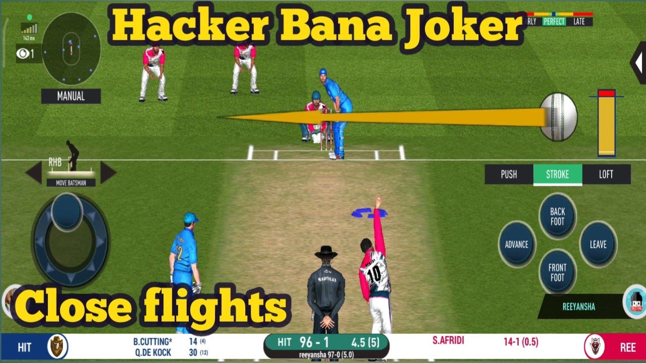 Hacker Bana Joker || Very Close Match Against Hacker|| Real Cricket 20|| PPL multiplayer gameplays