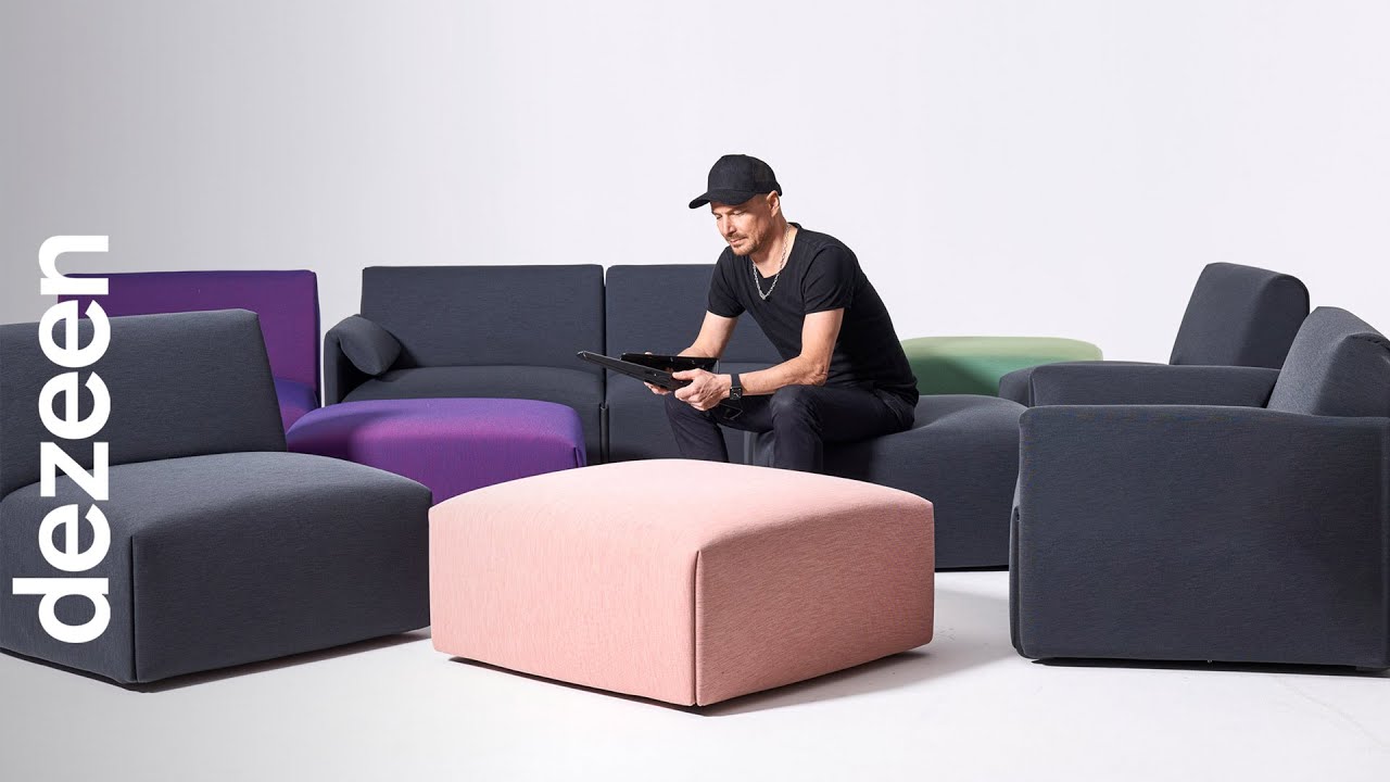 Stefan Diez's sofa for Magis is designed to 