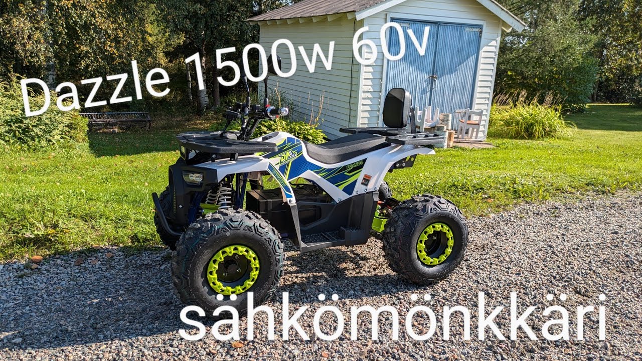 Dazzle 1500w 60V nuorisomönkkäri
