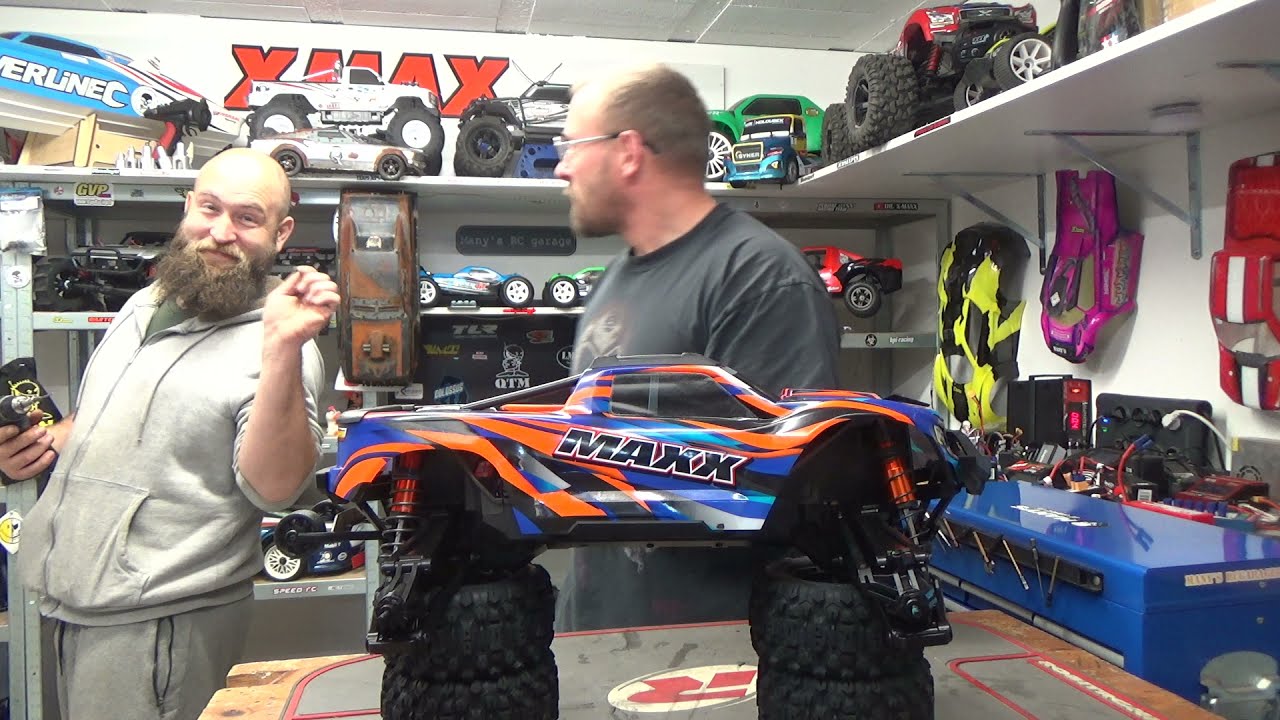 LE TRAXXAS WIDE MAXX APRES ESSAIS