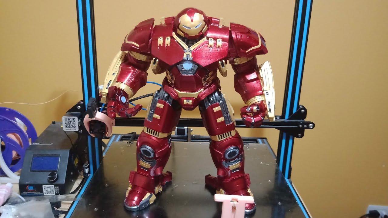 Hulkbuster - Iron Man HUGE 3d print All steps