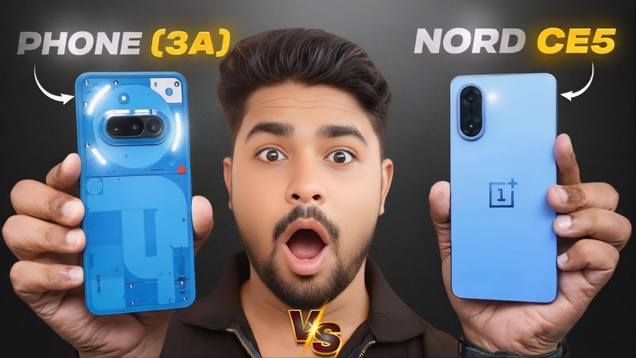OnePlus Nord CE5 vs Nothing Phone 3a 📱 Ultimate Comparison 2025 | Best Under ₹25,000