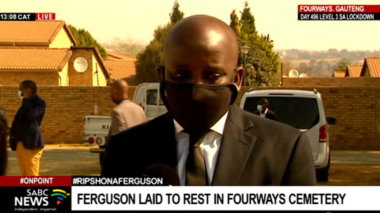 Shona Ferguson Funeral attendees pay tribute