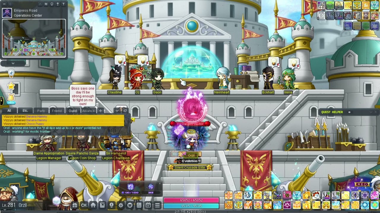 Lvl [281] and lvl 10 [Commandment of Heaven]