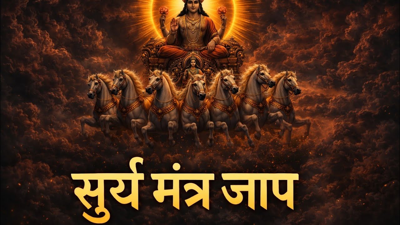 🌞 Surya Dev Mantra Live | Morning Positive Energy | Om Ghrini Suryaya Namah Chanting