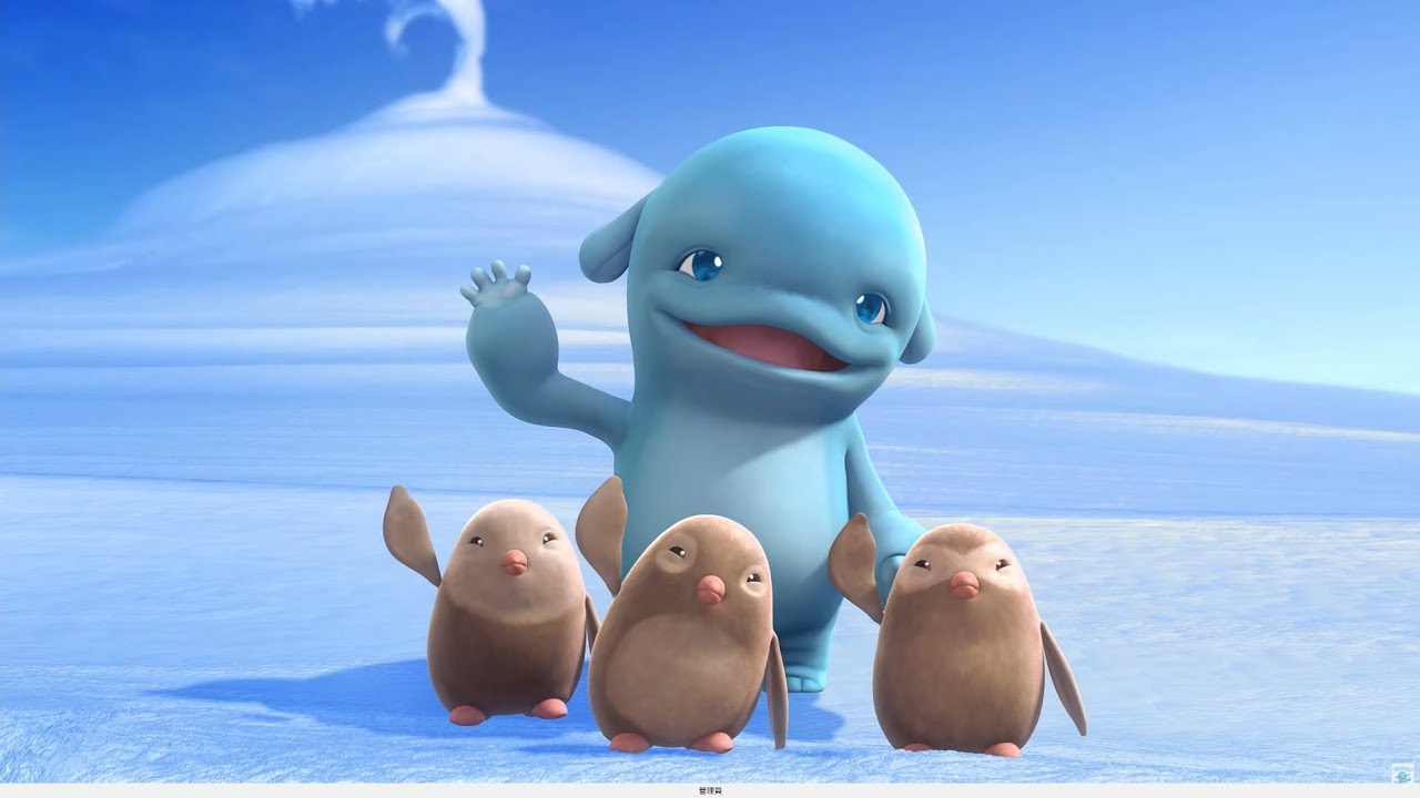 【30MIN】 Three cute penguins played with MuMu in the snow❄️☃️