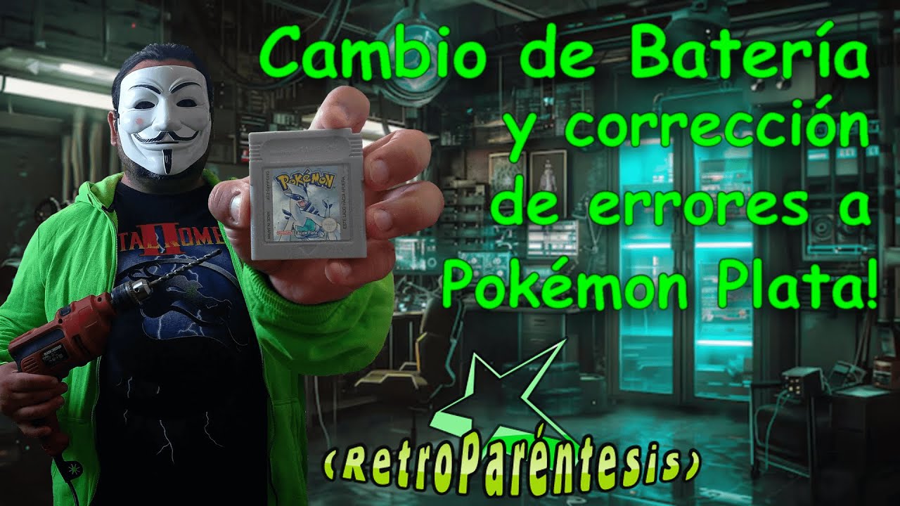 (Reparación) Cambio de Batería y corrección de errores a Pokémon Plata ⛏😎🔧