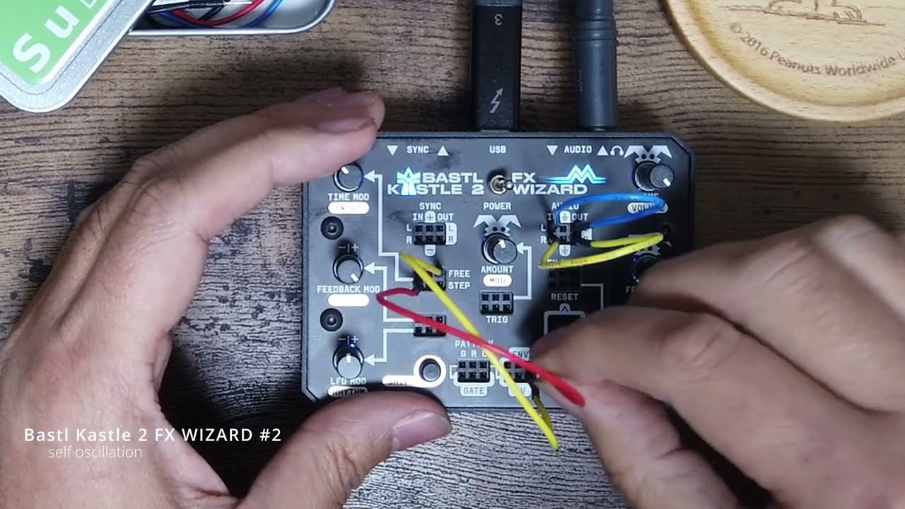 Bastl Kastle 2 FX WIZARD #2 (self oscillation)